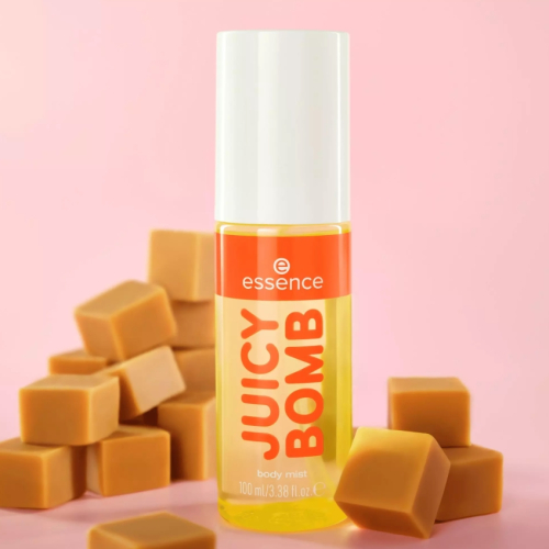 essence - Brume corporelle Juicy Bomb - 102: Caramel Cloud