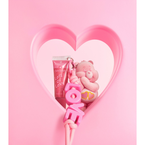essence - *Care Bears* - Gloss à lèvres avec porte-clés - 02: Lots Of Love