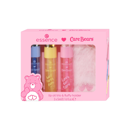 essence - *Care Bears* - Trio de baumes à lèvres avec porte-clés