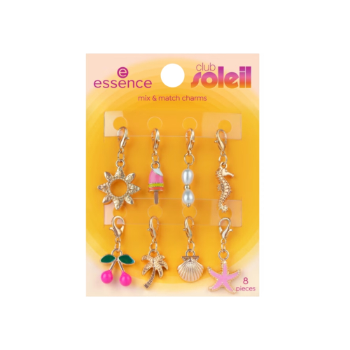 essence - *Club Soleil* - Ensemble de 8 charms Mix & Match