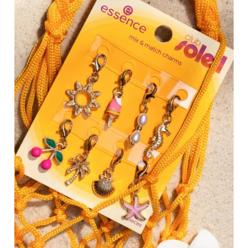 essence - *Club Soleil* - Ensemble de 8 charms Mix & Match