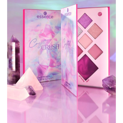 essence - *Crystal Crush* - Palette de fards à paupières et à visage