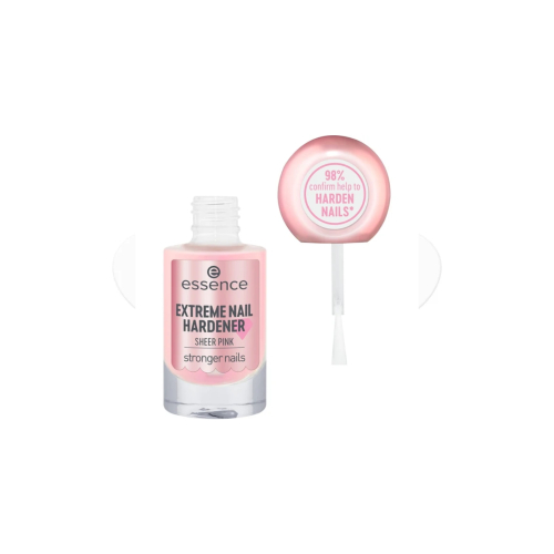 essence - Endurecedor de uñas Extreme Nail Hardener - Sheer Pink