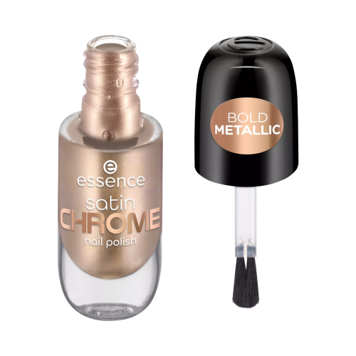 essence - Vernis à ongles Satin Chrome - 01: Robotic Rose