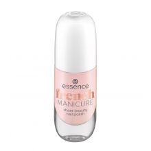 essence - Vernis à ongles Sheer Beauty MANICURE french - 01: Peach Please!