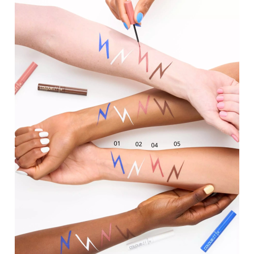 essence - Eyeliner liquide COLOUR it! - 05: Chocolate Brown