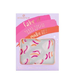 essence - *Fake it \'till you make it* - Faux ongles - 03: Get Your Swirls On