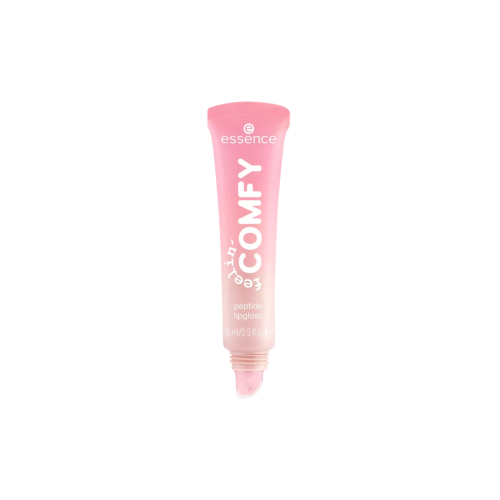 essence - *Feelin' Comfy* - Gloss à lèvres aux peptides - 01: Strawberry Self-love