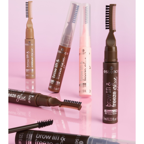 essence - Fijador de cejas Brow Lift & Freeze Glue - 03: Medium Brown