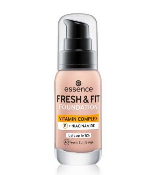 essence - Fond de teint Fresh & Fit Vitamin Complex - 40 : Fresh Sun Beige