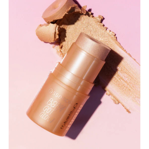 essence  - Surligneur en stick Baby got glow - 10: Golden Aura
