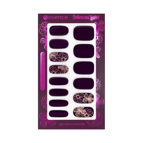 essence - *In the Bloom´Light* - Feuilles à ongles effet gel - Moonflowers Are My Favorite