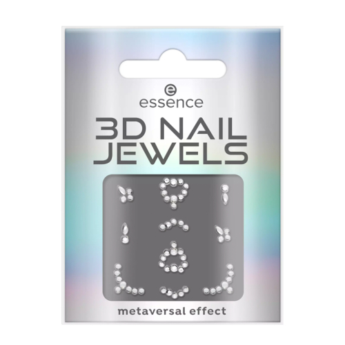 essence - Bijoux adhésifs pour ongles 3D - 02: Mirror Universe