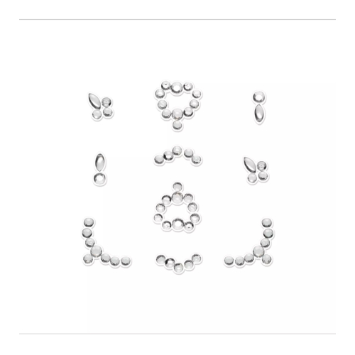 essence - Bijoux adhésifs pour ongles 3D - 02: Mirror Universe