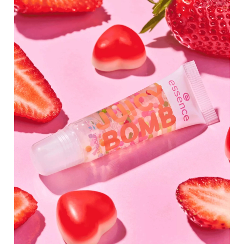 essence - *Juicy Bomb Party* - Gloss à lèvres - 05: Strawberry Sprinkles
