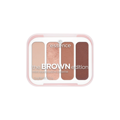 essence - Mini palette de fards à paupières the BROWN edition