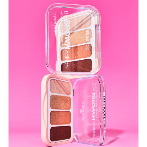 essence - Mini palette de fards à paupières the BROWN edition
