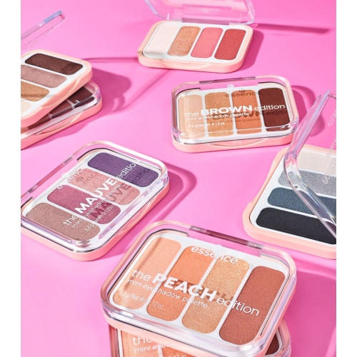 essence - Mini palette de fards à paupières the BROWN edition
