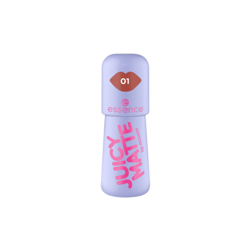 essence - Mousse labial Juicy Matte - 01: Maple Rouge