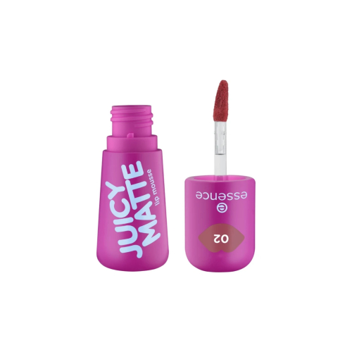 essence - Mousse labial Juicy Matte - 02: Featherlight Pink