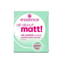 essence - Papiers matifiants all about matt!