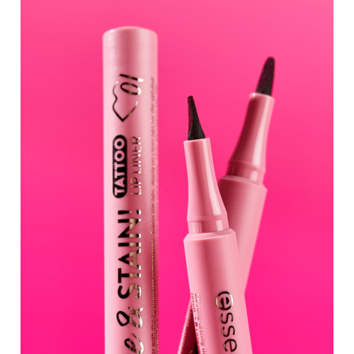 essence - Profil de lèvres Line & Stain! - 01: Everyone`s Nude-Pink