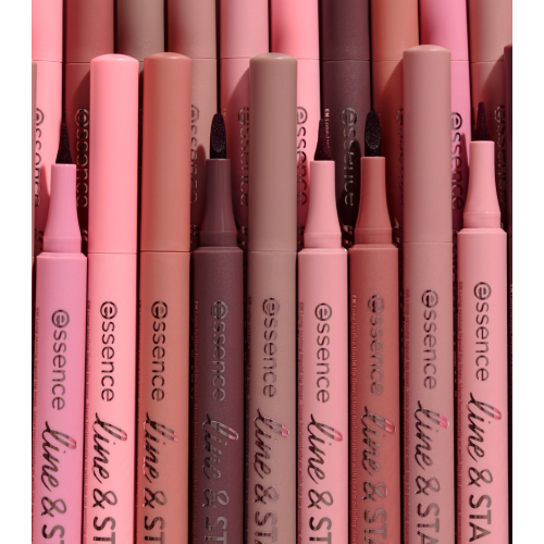 essence - Profil de lèvres Line & Stain! - 01: Everyone`s Nude-Pink