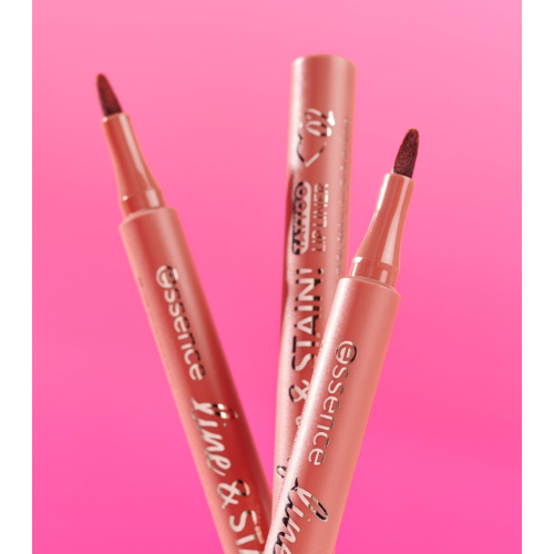 essence - Profil de lèvres Line & Stain! - 02: Must Have Brown