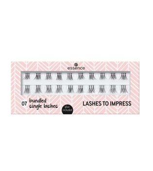 essence - cils unique Lashes to Impress - 07: Bundle single lashes