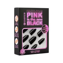 essence - *PINK is the new BLACK*  - Faux ongles aux couleurs changeantes Click & Go - 01: Show Your Pink Side