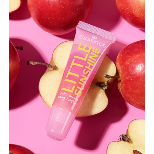 essence - *Say it with Juicy* - Gloss à lèvres Juicy Bomb Little Sunshine - 05: Awesome Apple