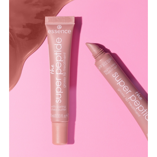 essence - Baume à lèvres + Coffret d'accessoires The Super Peptide - 01: All Toffee'd Up!