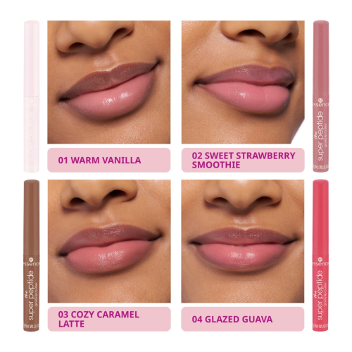 essence - Coffret Baume à Lèvres The Super Peptide Glossy