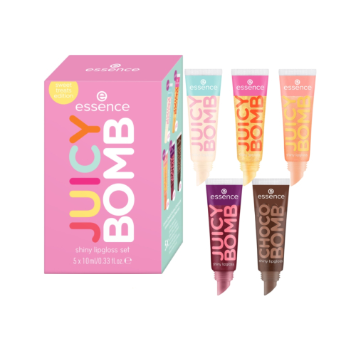essence - Set de brillants à lèvres Juicy Bomb - Sweet treats