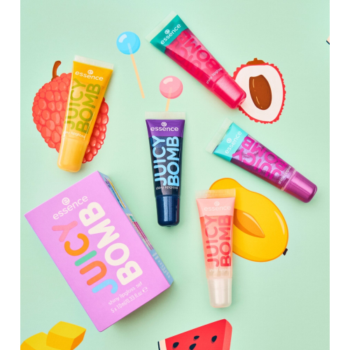 essence - Set de brillants à lèvres Juicy Bomb - Sweet treats