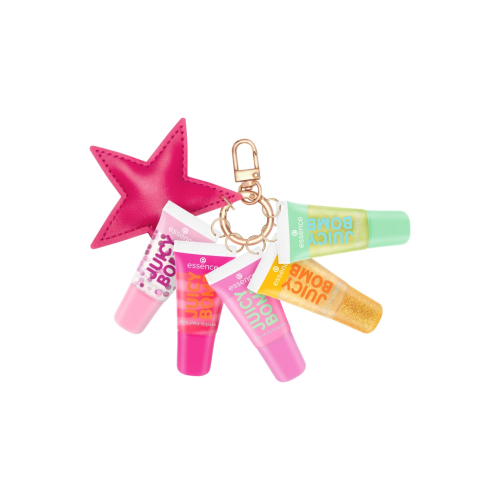 essence - Set de brillants à lèvres Mini Juicy Bomb - Holiday Happiness