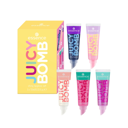 essence - Juicy Bomb Shinny Coffret de gloss à lèvres