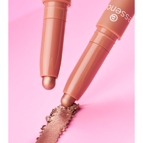 essence - Ombre à paupières en stick Blur Nude - 07: Cinnamon Swirl