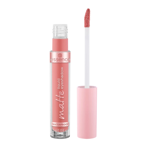 essence - Fard à paupières liquide waterproof Matte - 03: Peach Pop