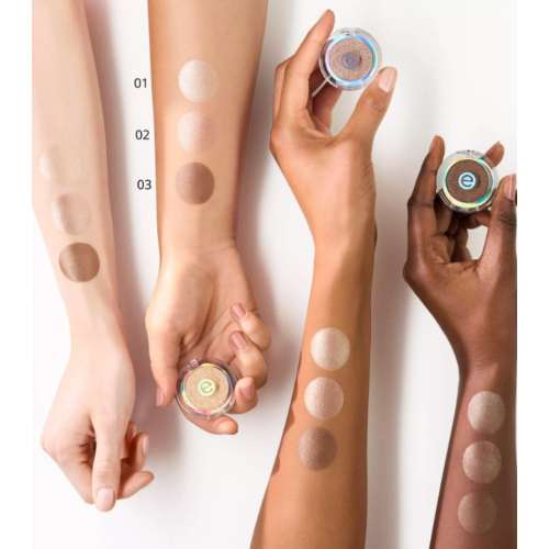 essence - Fard à paupières monochrome nacré - 01: Golden Glow