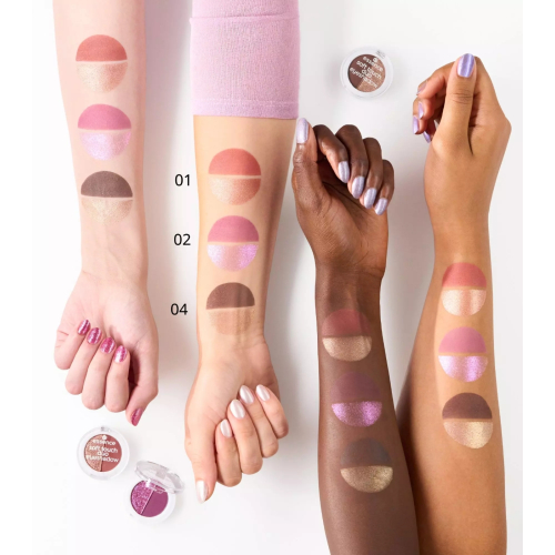 essence - Fard à paupières Soft Touch Duo - 04: Mocha Muse
