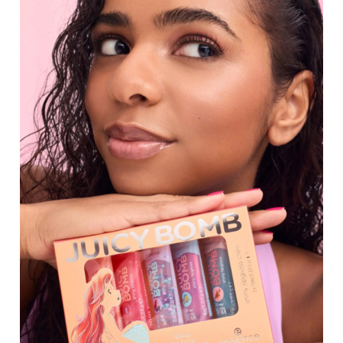 essence - *The Little Mermaid* - Juicy Bomb Coffret de gloss à lèvres