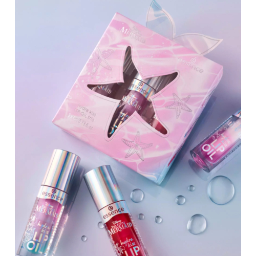 essence - *The Little Mermaid* - Trio d'huiles à lèvres Hydra Kiss