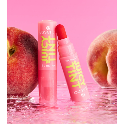 essence - Tinte labial Juicy Tint Lip Marker - 01: Peach Pop