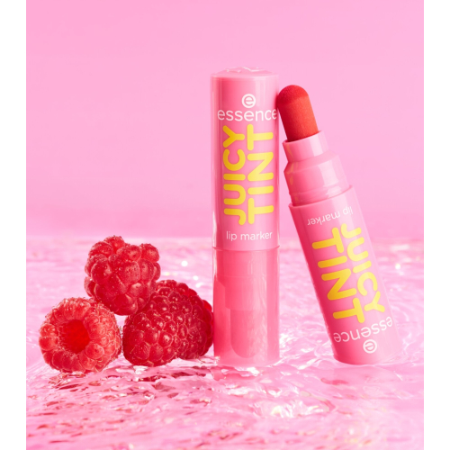 essence - Tinte labial Juicy Tint Lip Marker - 04: Raspberry Rush