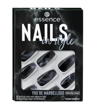 essence - Faux ongles Nails in Style - 17: You're Marbellous