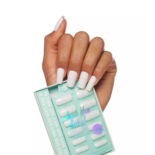 essence - Faux ongles à coller What the Fake! - 04: Bare White