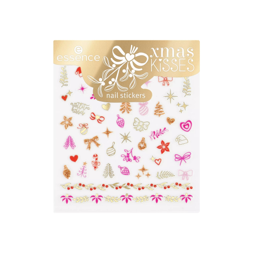 essence - *Xmas Kisses* - Autocollants pour ongles - Mistletoe Magic, Stick Around!