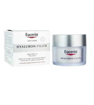 Eucerin - Crème de Jour Anti-Âge SPF15 Hyaluron-Filler - Peau Sèche