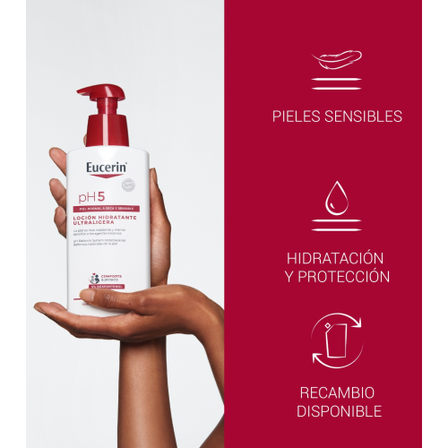 Eucerin - *pH5* - Lotion hydratante ultra-légère - Peaux sensibles